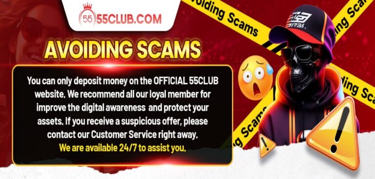 Deposit Money On The Official 55 Club Betting Website