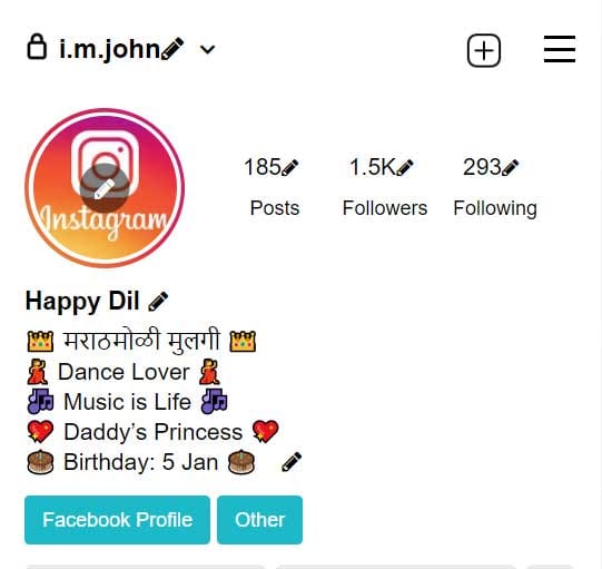 Attitude Instagram Bio for Marathi Girls