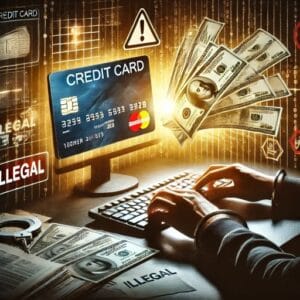 카드깡 컴퓨터 작업 악용 방지