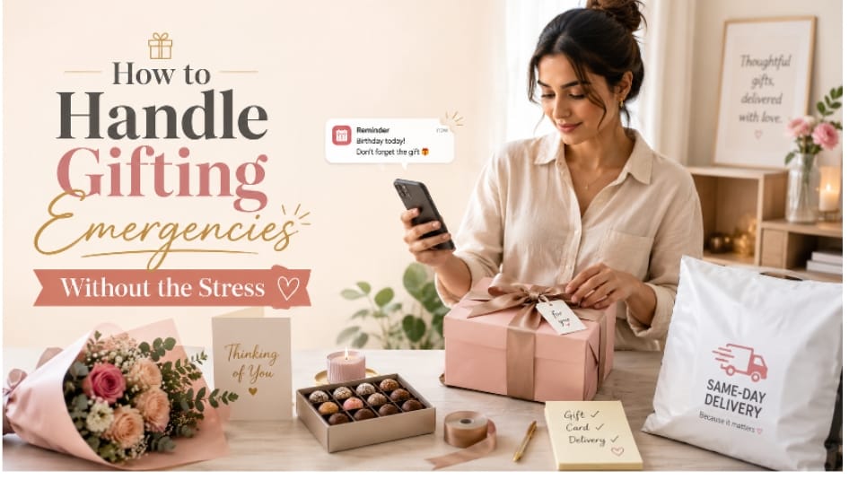 How to Handle Gifting Emergencies Without the Stress