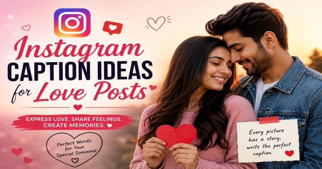 Instagram Caption Ideas for Love Posts