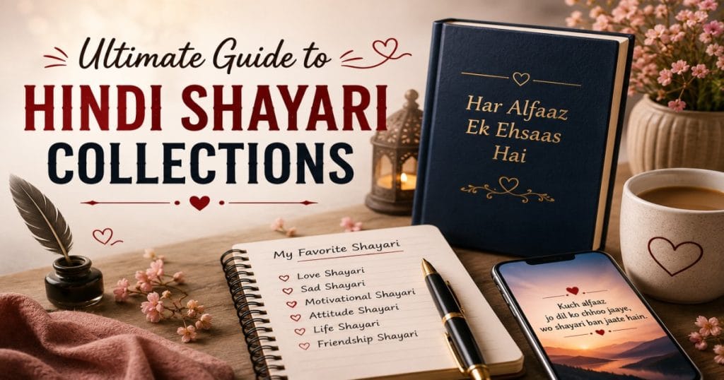 Ultimate guide to the best Hindi Shayari collections