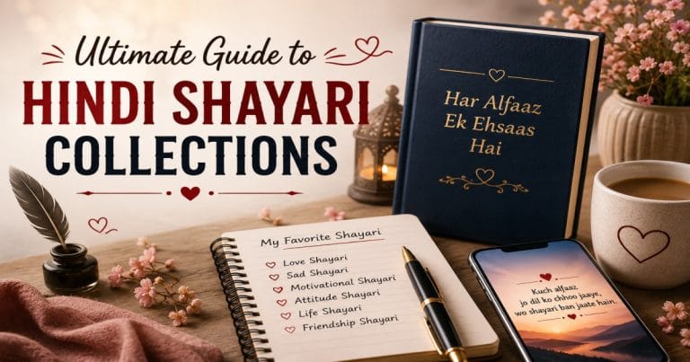 Ultimate guide to the best Hindi Shayari collections